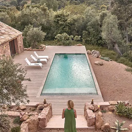 La Kasa Rosa Palombaggia, Sea View & Maquis Vila *
