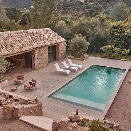 La Kasa Rosa Palombaggia, Sea View & Maquis Vila *